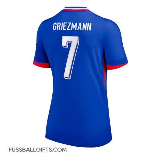 Frankreich Antoine Griezmann #7 Fußballbekleidung Heimtrikot Damen EM 2024 Kurzarm